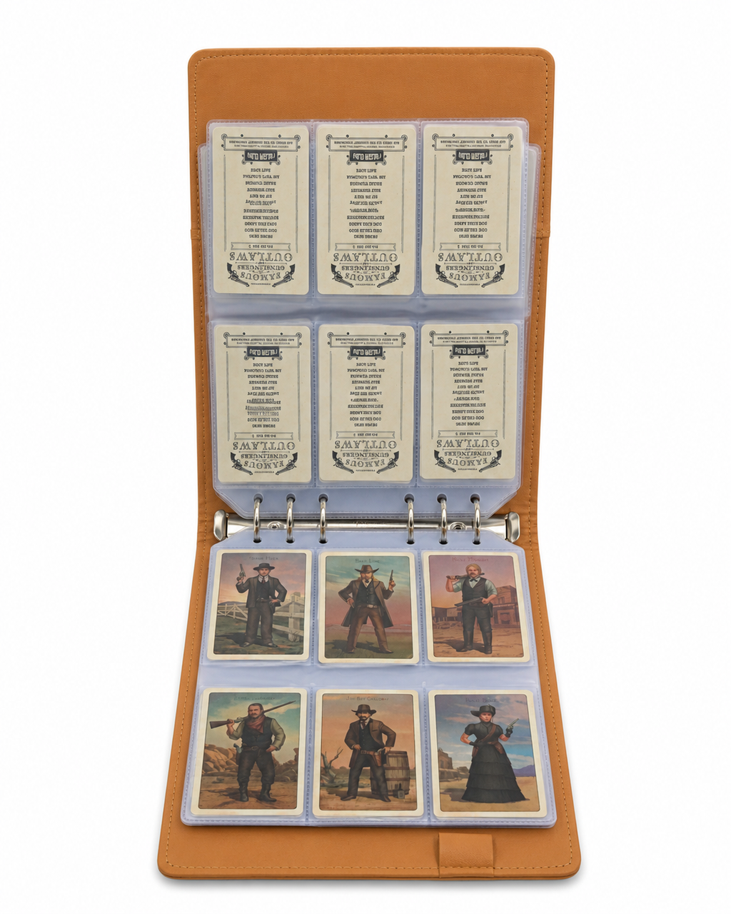 Cigarette Card Album — Complete Collection of 144 Cards
