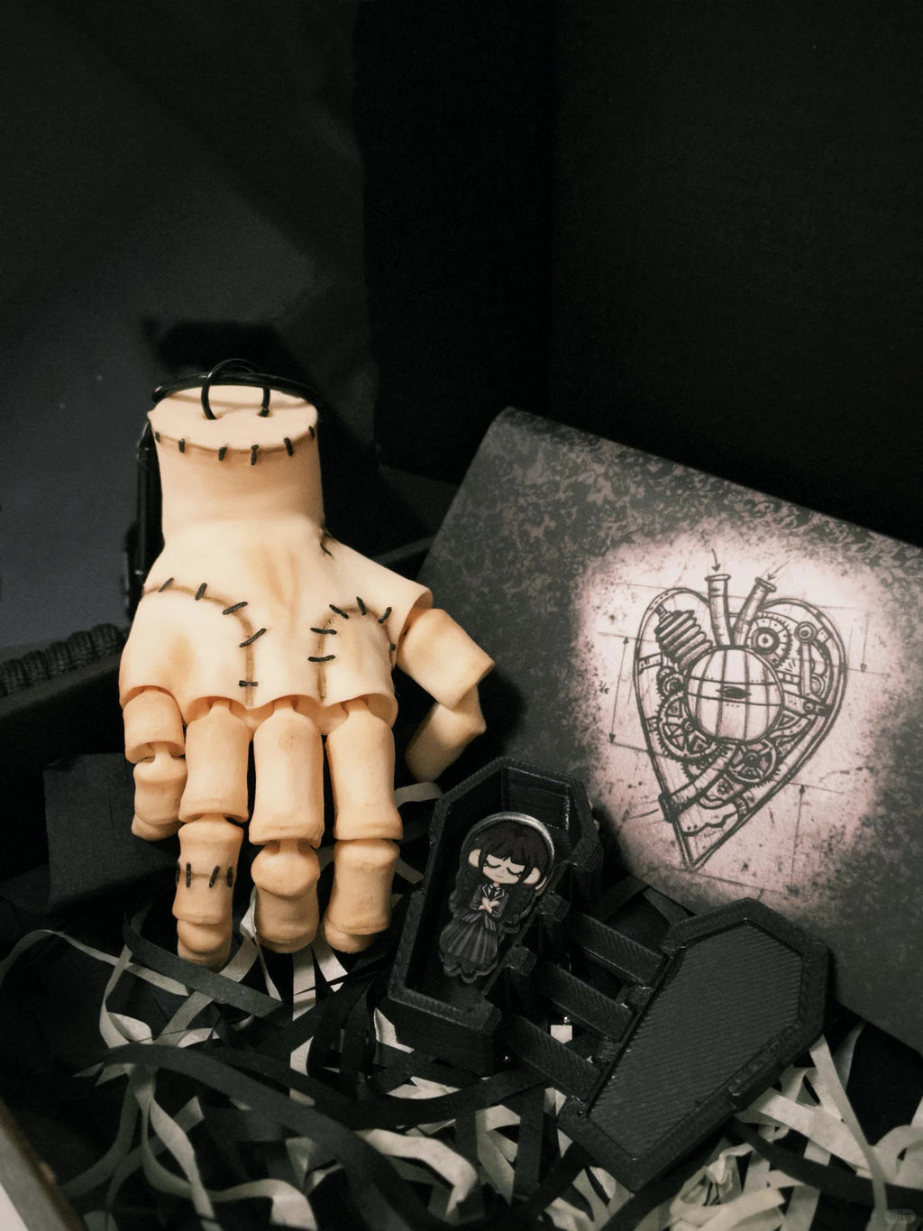 Handmade Skeleton Hand Bag Charm
